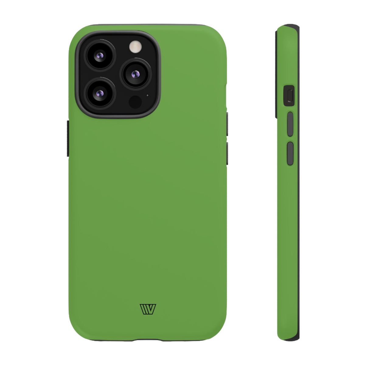 Tough Phone Case Green Durable Dual-Layer Protective Case
