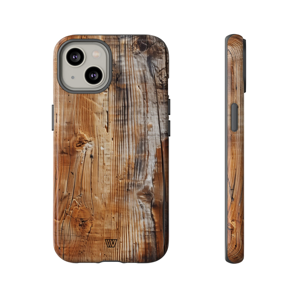 Tough Polycarbonate Dual-Layer Phone Case WOOD
