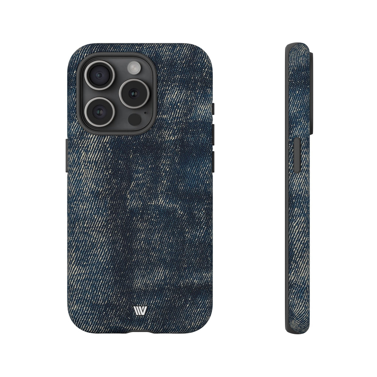 Faded Denim Tough Protective Phone Case
