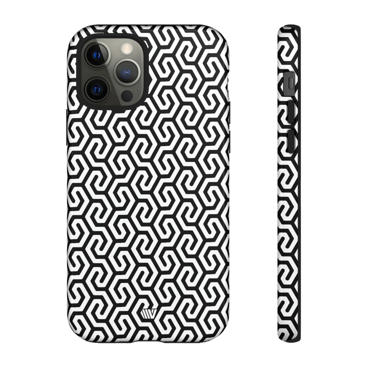 Tough Phone Case Dual-layer Protection TWISTED GRID