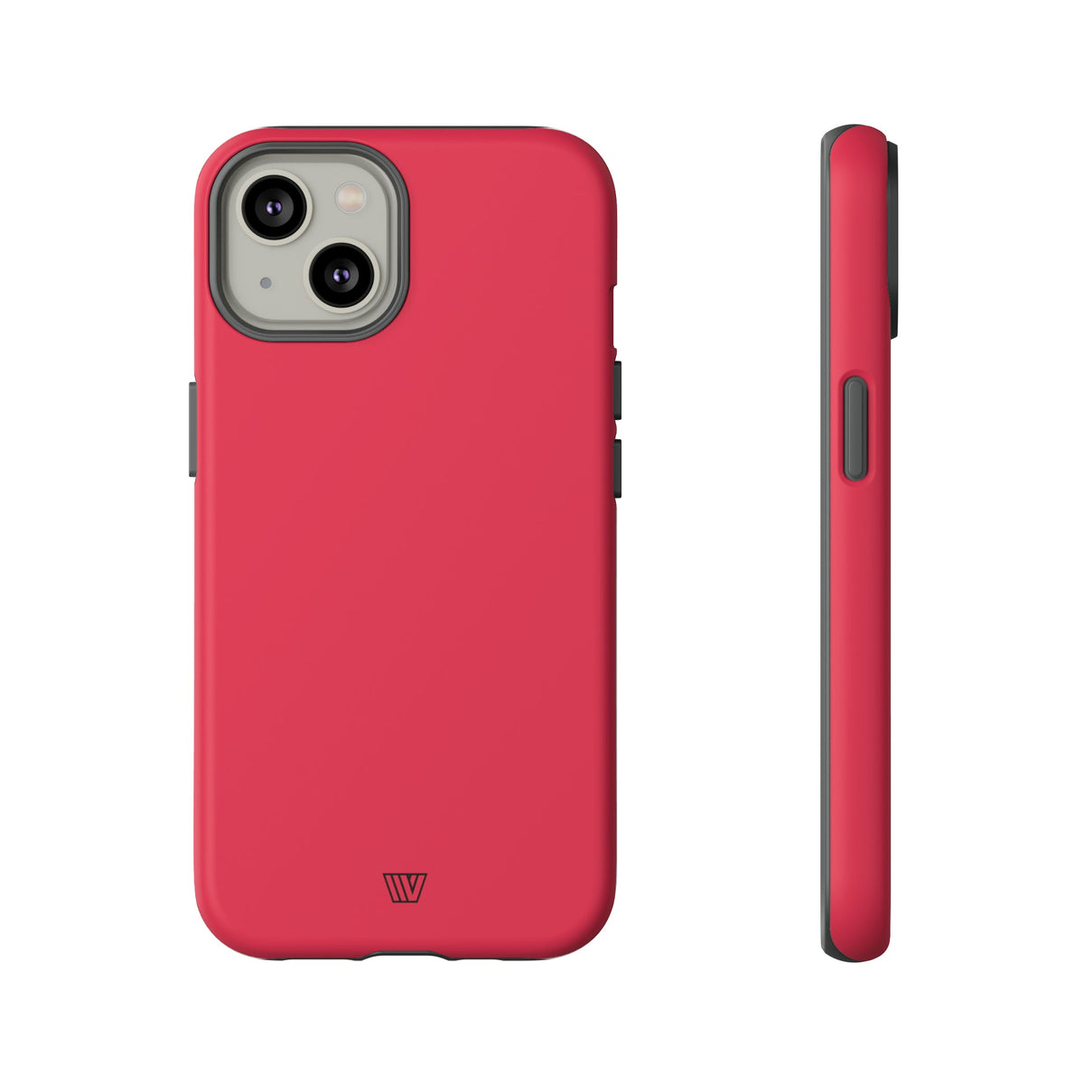 Red Amaranth Tough Phone Case Dual-Layer Protection