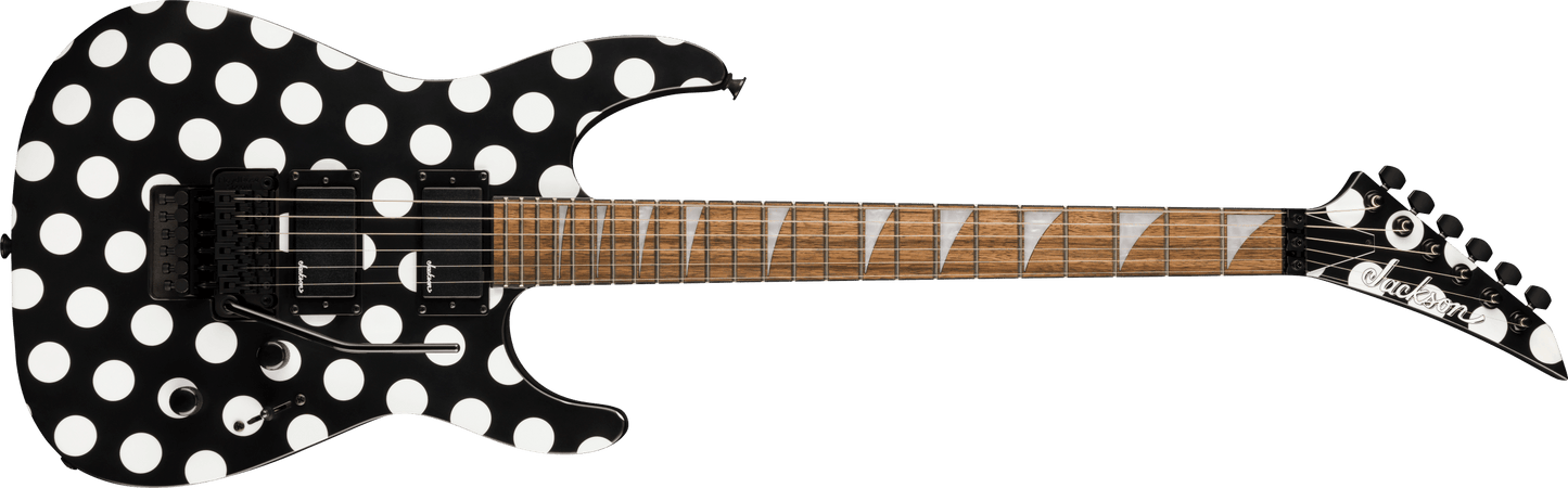 Jackson X Series Soloist SLX DX Electric Guitar - Polka Dot-NEW