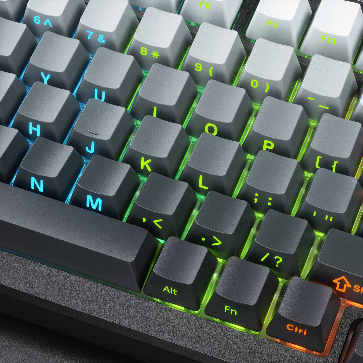 XVX Gradient Side-Printed OEM Profile PBT Keycap Set
