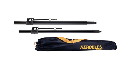 Hercules Stands SS350BB Adjustable Subwoofer/Speaker Pole - Pair-NEW