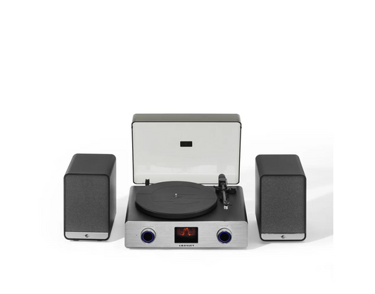 Crosley C92A-BK C92 2-Speed Bluetooth Record Player With Speakers - Black