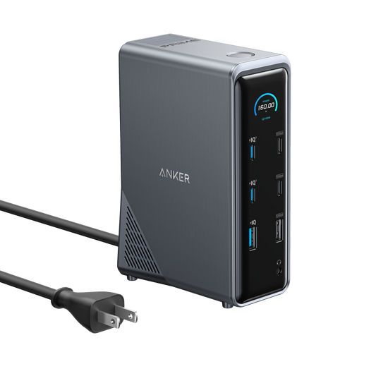 14-in-1 Charging Docking Station Dual Display 160W Anker Prime