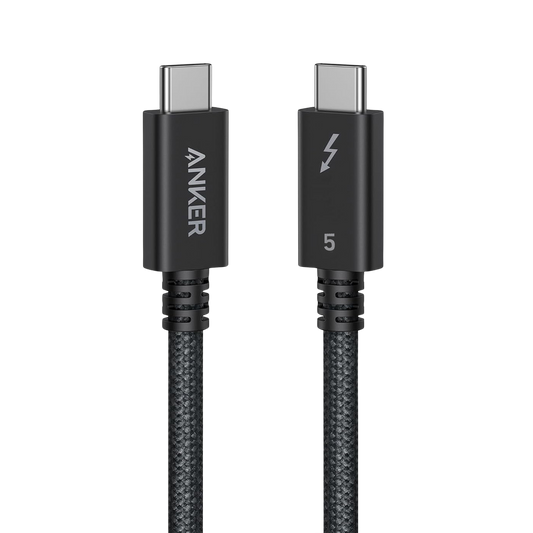 Anker Thunderbolt 5 Cable 80Gbps 240W (3.3 ft / 1.7 ft)