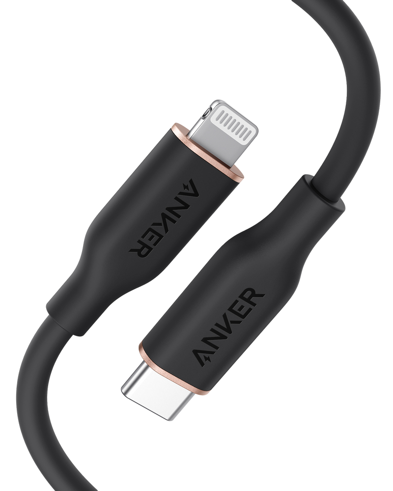 USB-C to Lightning Cable 3 ft Silicone Anker 641