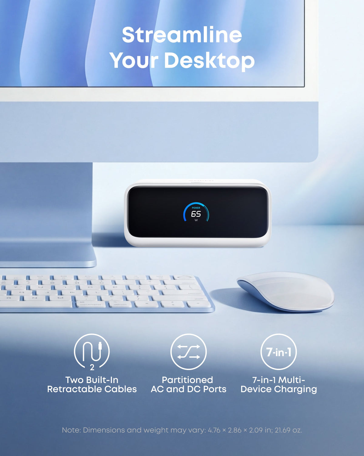 Anker Nano 7-in-1 100W Charging Station