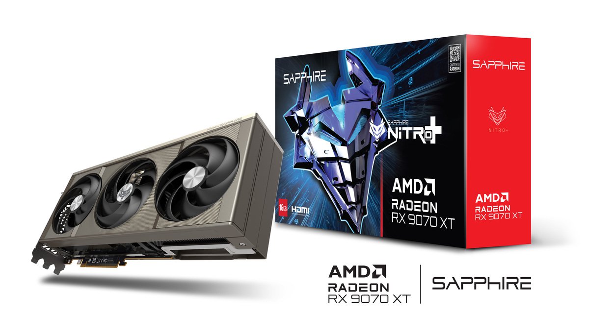 Sapphire Nitro+ AMD Radeon RX 9070 XT Gaming Graphics Card