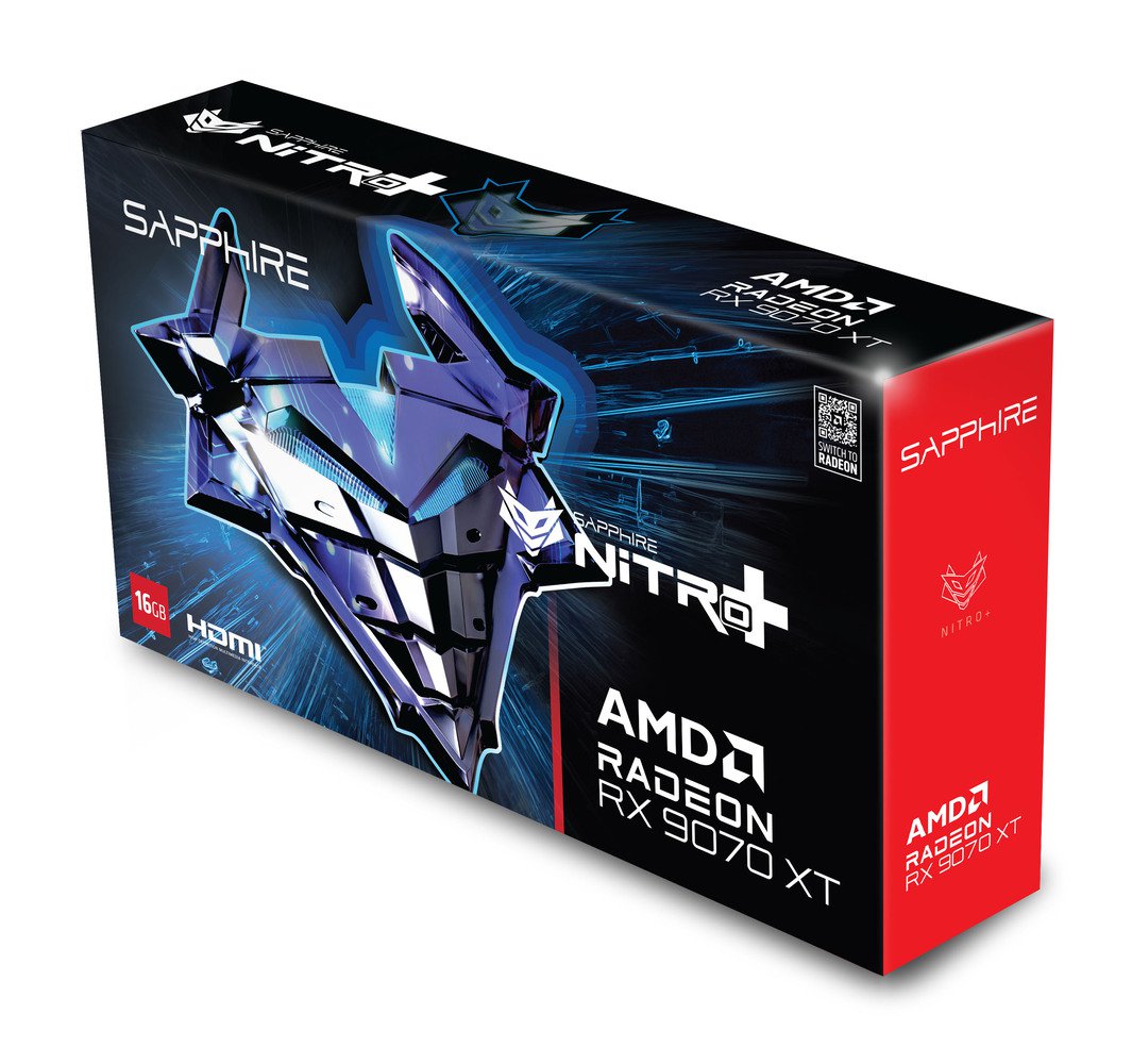 Sapphire Nitro+ AMD Radeon RX 9070 XT Gaming Graphics Card