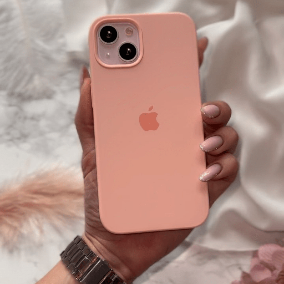 iPhone Silicone Case Begonia Full Body Protective Phone Cover Apple