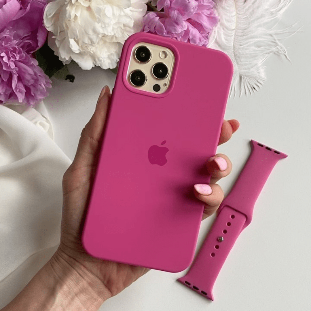 iPhone Silicone Case Dragon Fruit Full Body Protective Back Cover