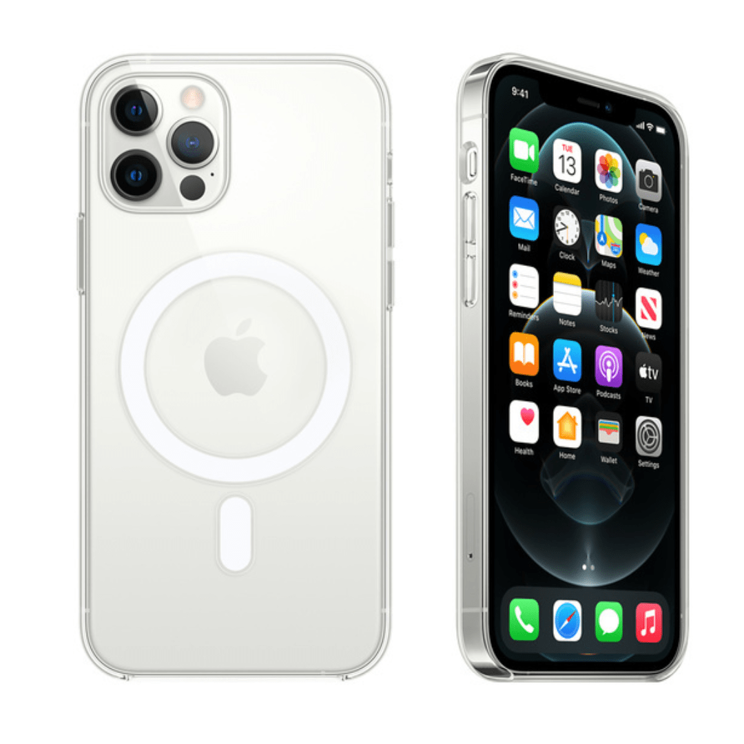 iPhone Clear Case MagSafe Full Body Protective Phone Back Cover