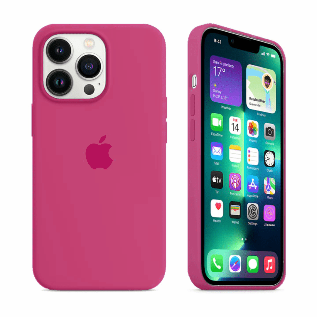 iPhone Silicone Case Dragon Fruit Full Body Protective Back Cover