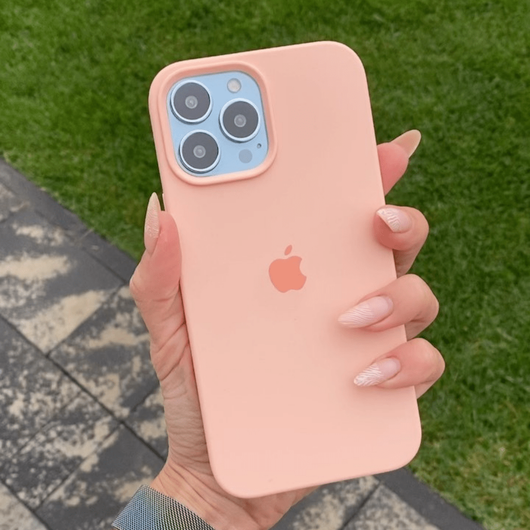 iPhone Silicone Case Begonia Full Body Protective Phone Cover Apple