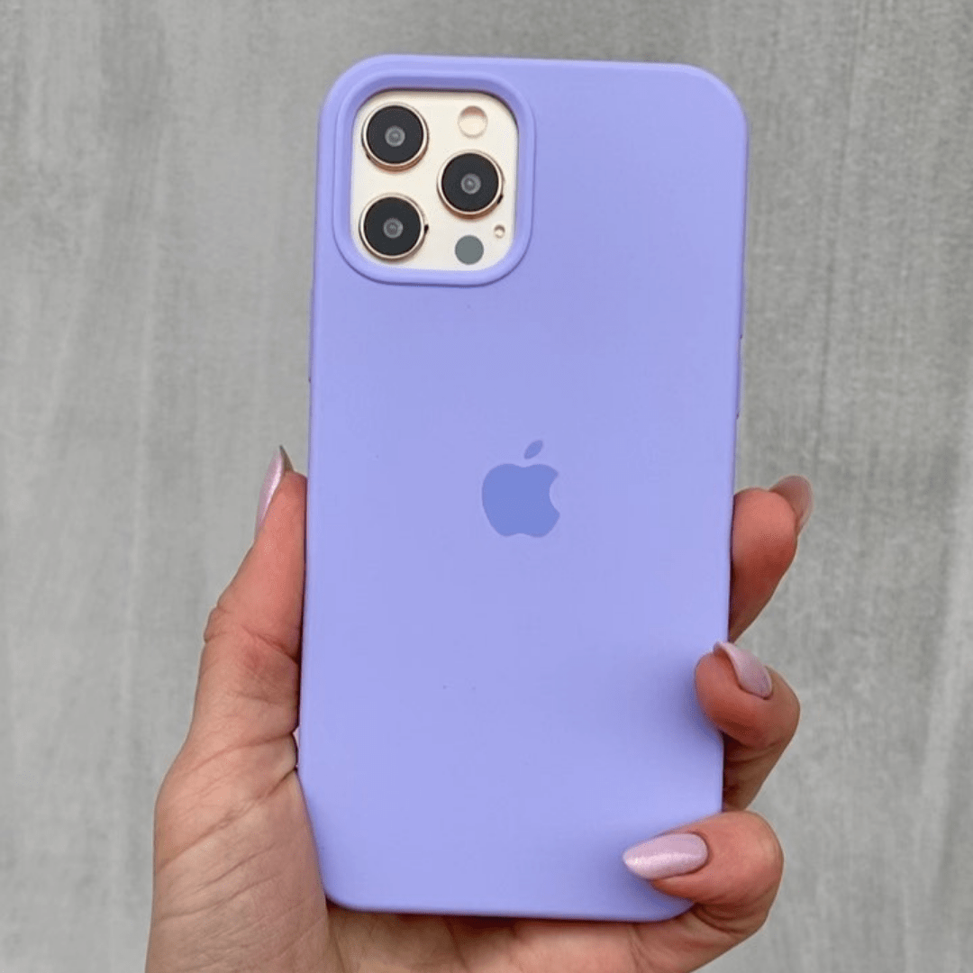 iPhone Silicone Lilac Protective Phone Case Apple