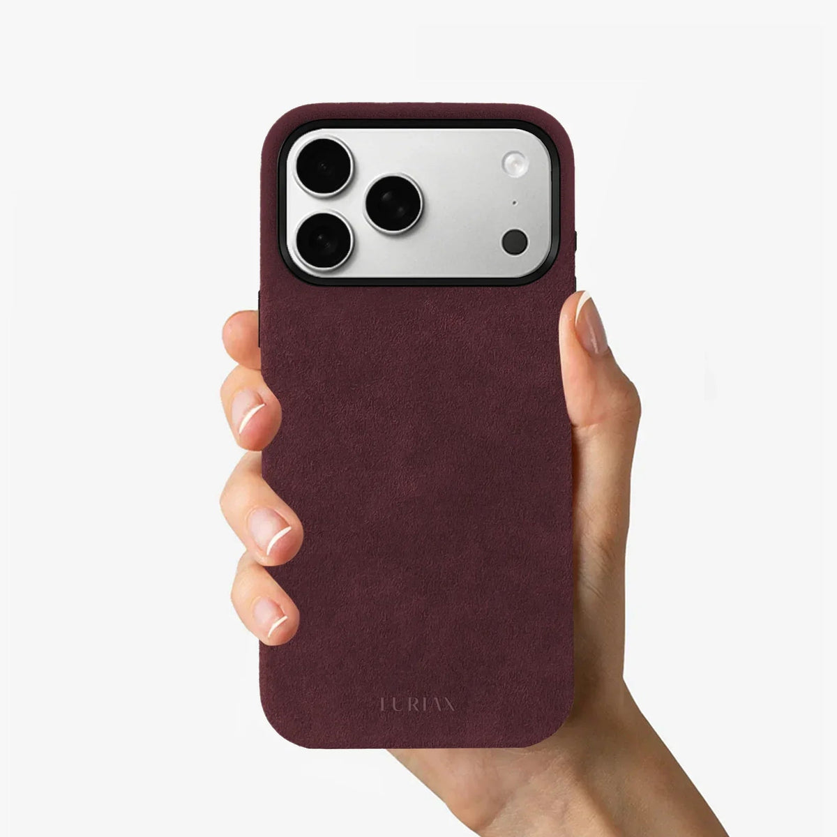 Alcantara Modern iPhone 17 Case Luriax