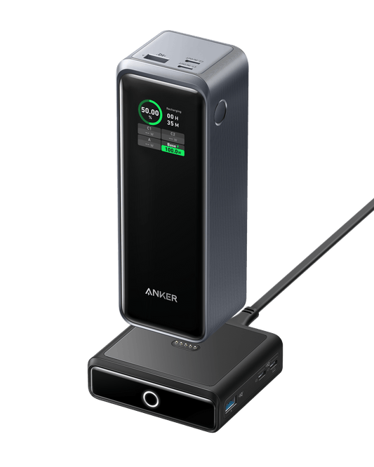 Anker Prime 27,650mAh 250W Power Bank and 100W Charging Base
