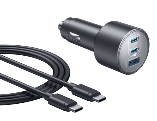 Anker Nano 167.5W Triple-Port Car Charger