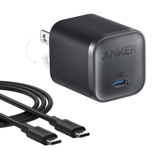 Anker Nano Charger 45W USB-C Charger with USB-C to USB-C Cable