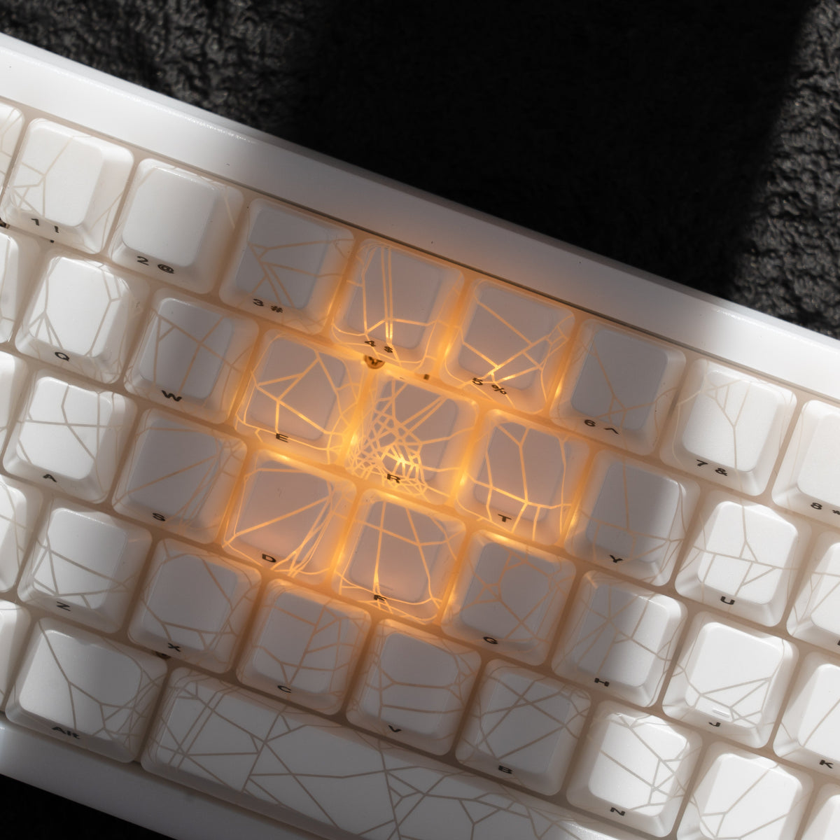 XVX Ice Switch Tri-Mode RGB Mechanical Keyboard 67 Keys XVX