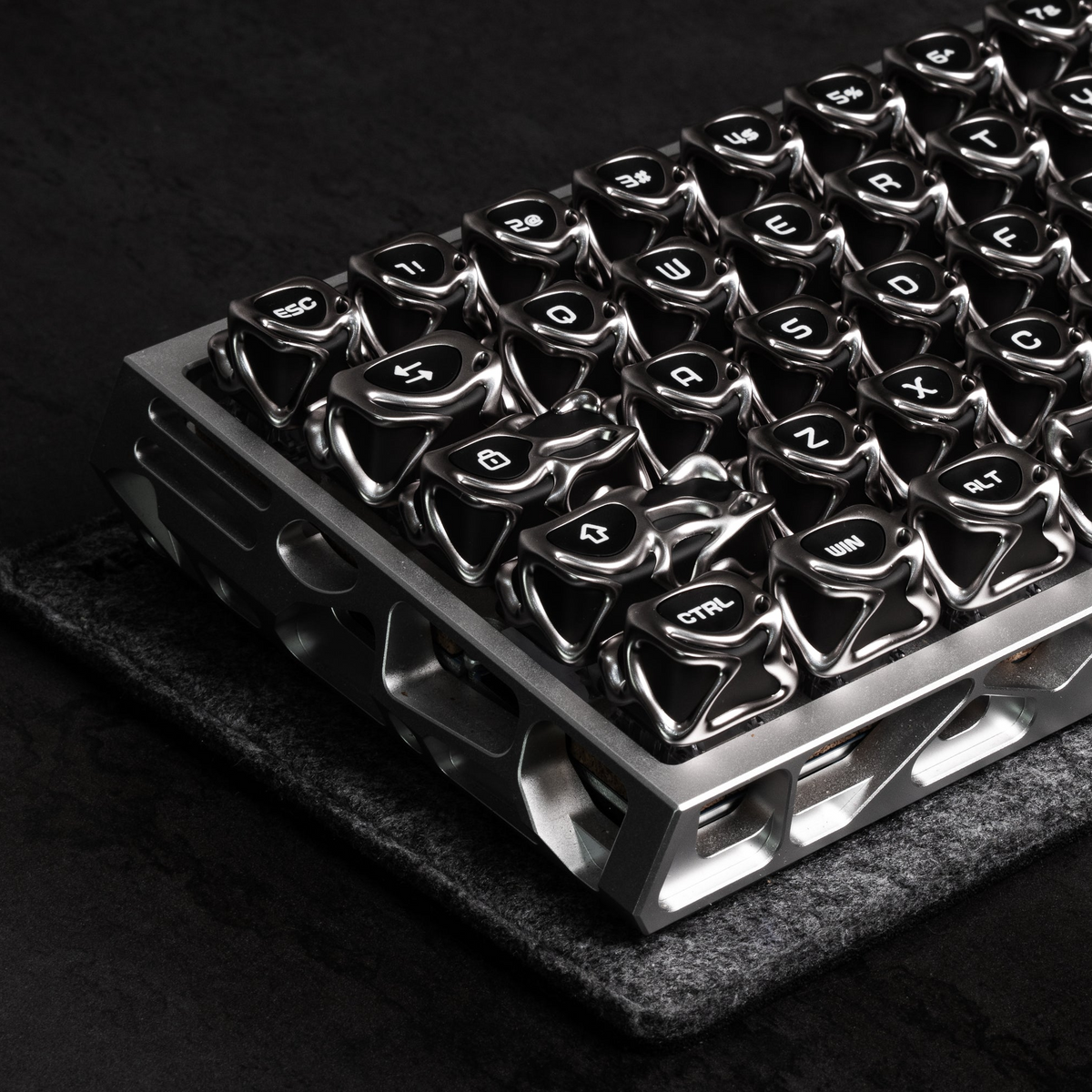 XVX Venom Liquid Metallic MOA Profile ABS+PC Keycap Set