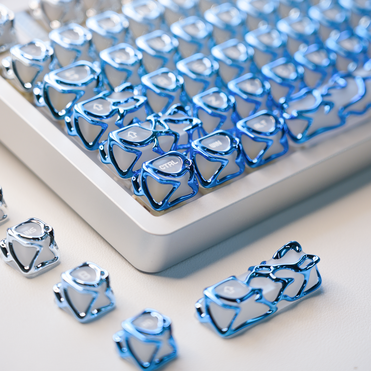 XVX Venom Liquid Metallic MOA Profile ABS+PC Keycap Set