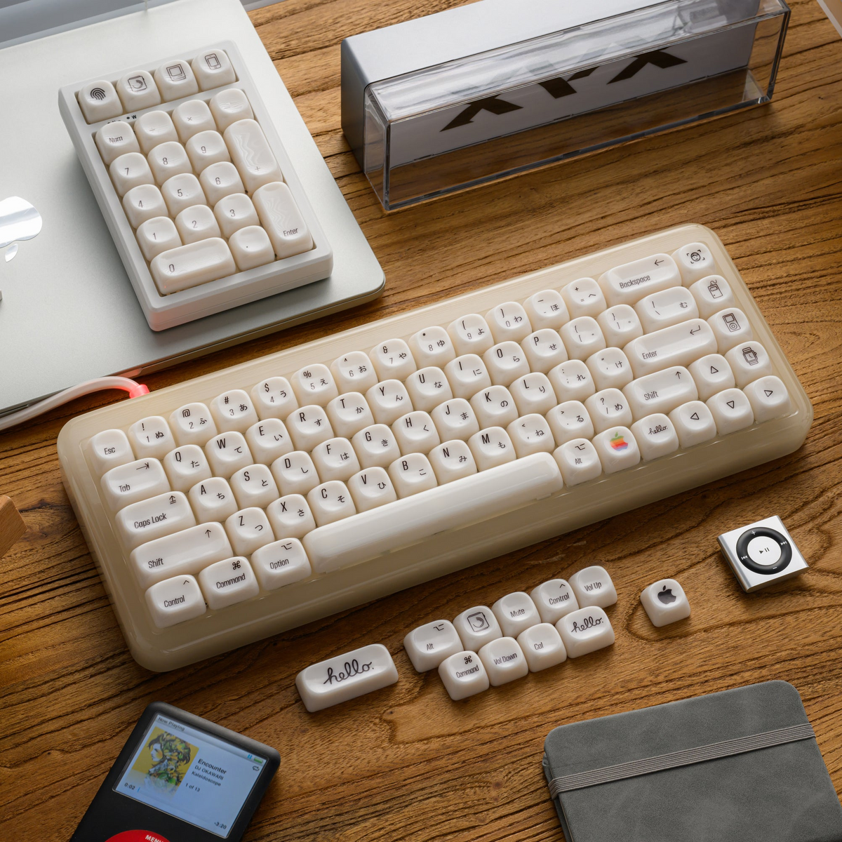 White Chocolate MOA Profile 139-Key PC Keycap Set XVX