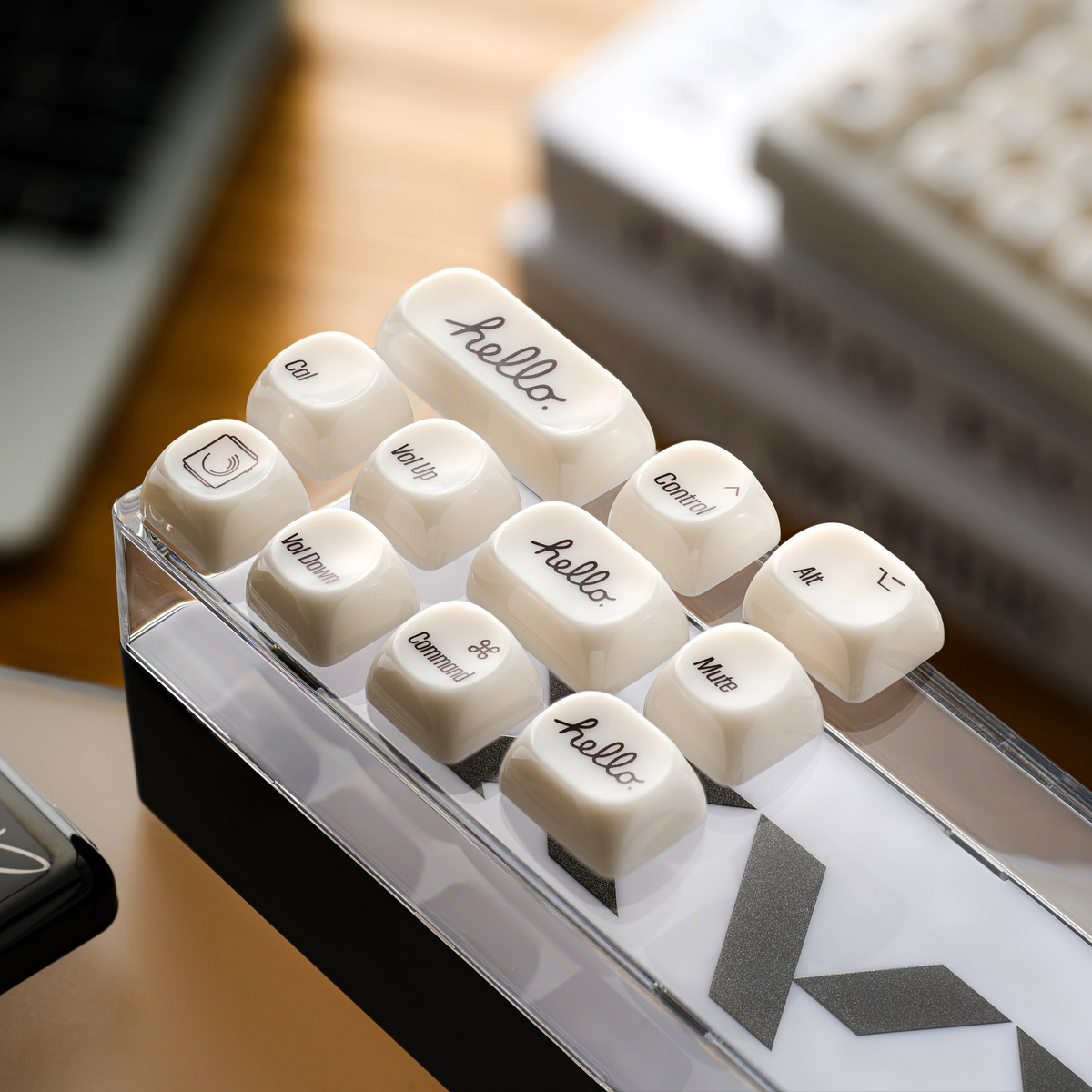 White Chocolate MOA Profile 139-Key PC Keycap Set XVX