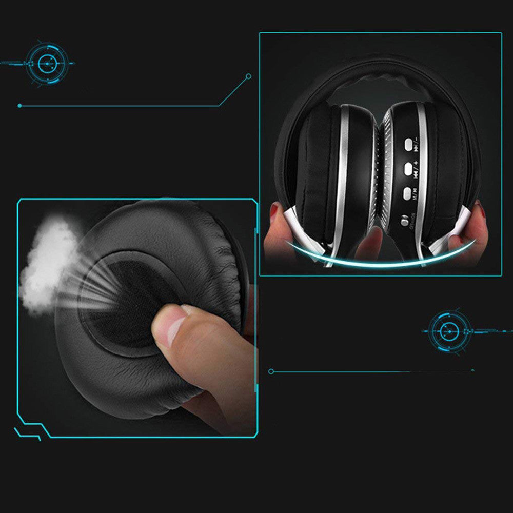Zealot B19 Hi‑Fi Bass & LCD Display Ear-Cup (Over the Ear)