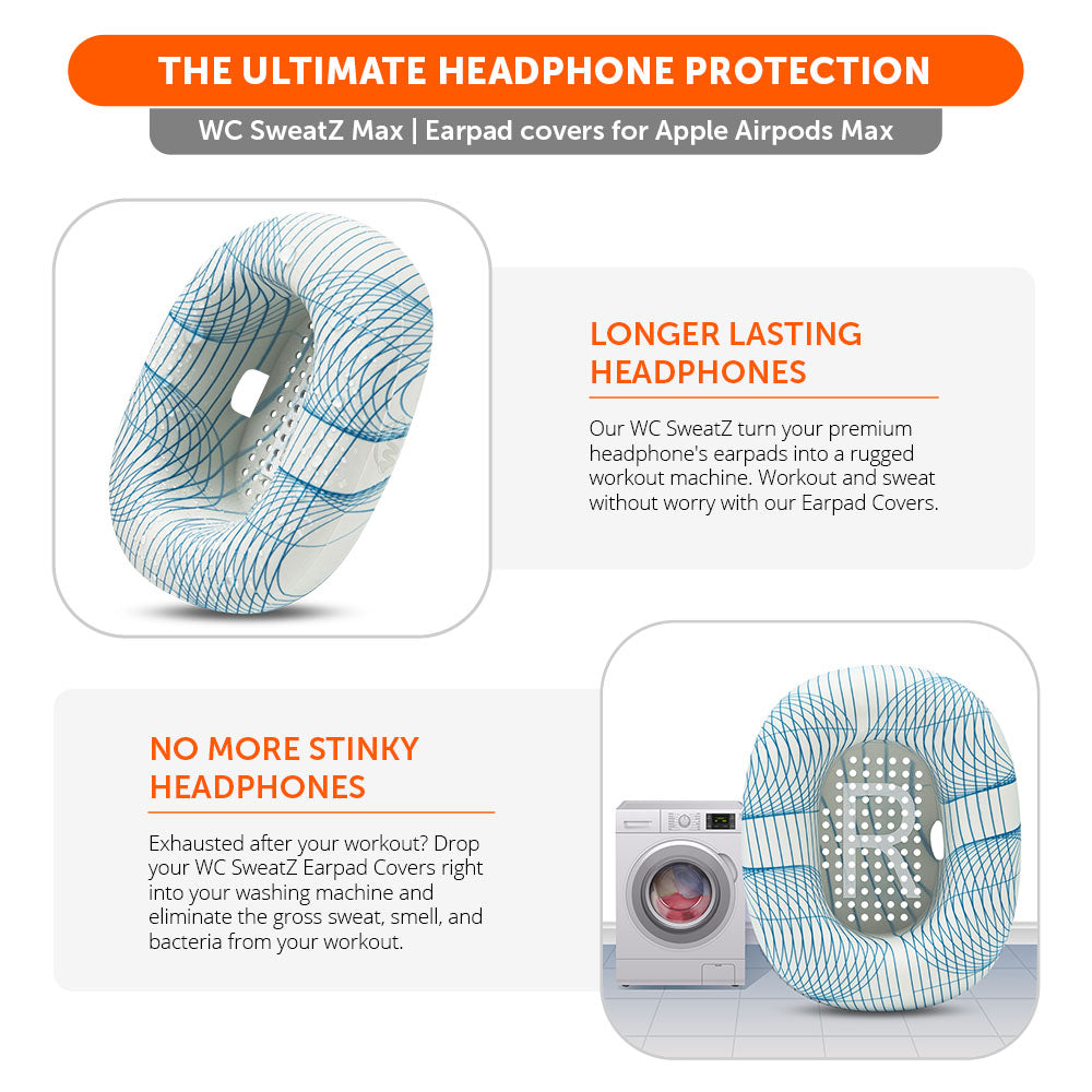 Apple Airpods Max Silicone Sweat Covers Earpads Wicked Cushions