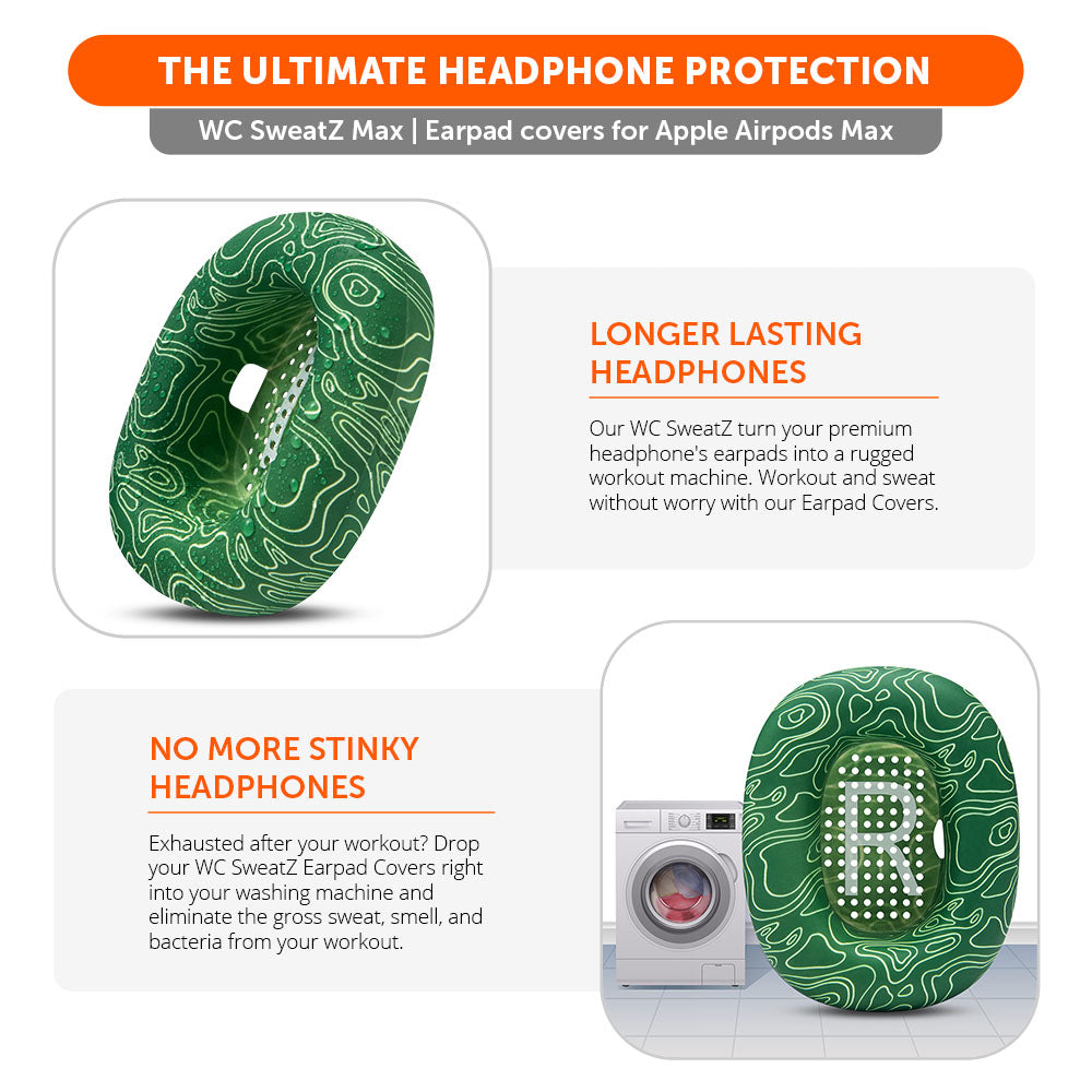 Apple Airpods Max Silicone Sweat Covers Earpads Wicked Cushions