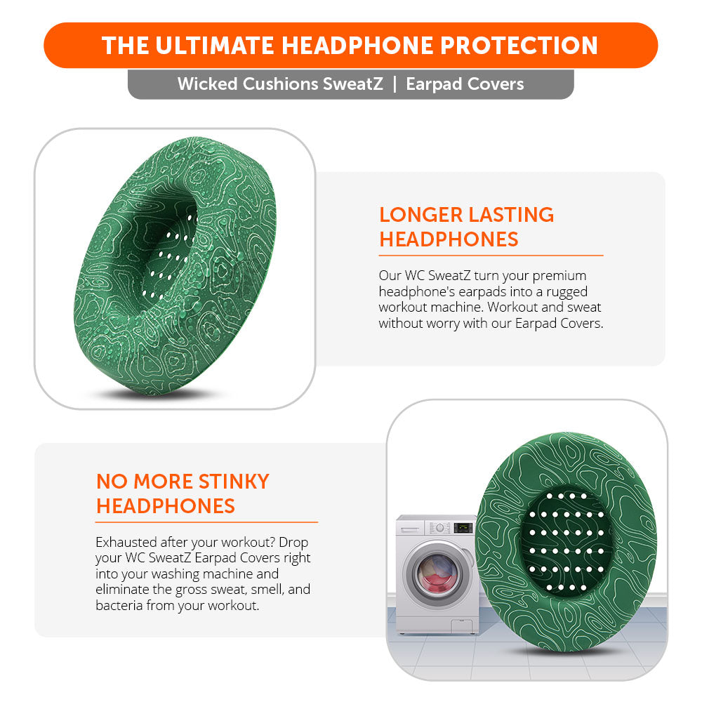 Beats Studio Sweat-Resistant Silicone Earpad Covers WC SweatZ Studio