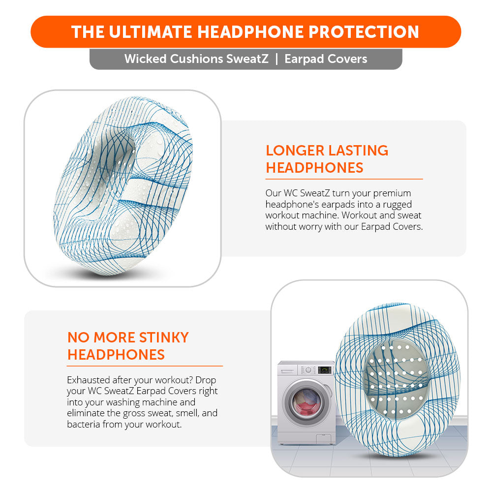 Beats Studio Sweat-Resistant Silicone Earpad Covers WC SweatZ Studio