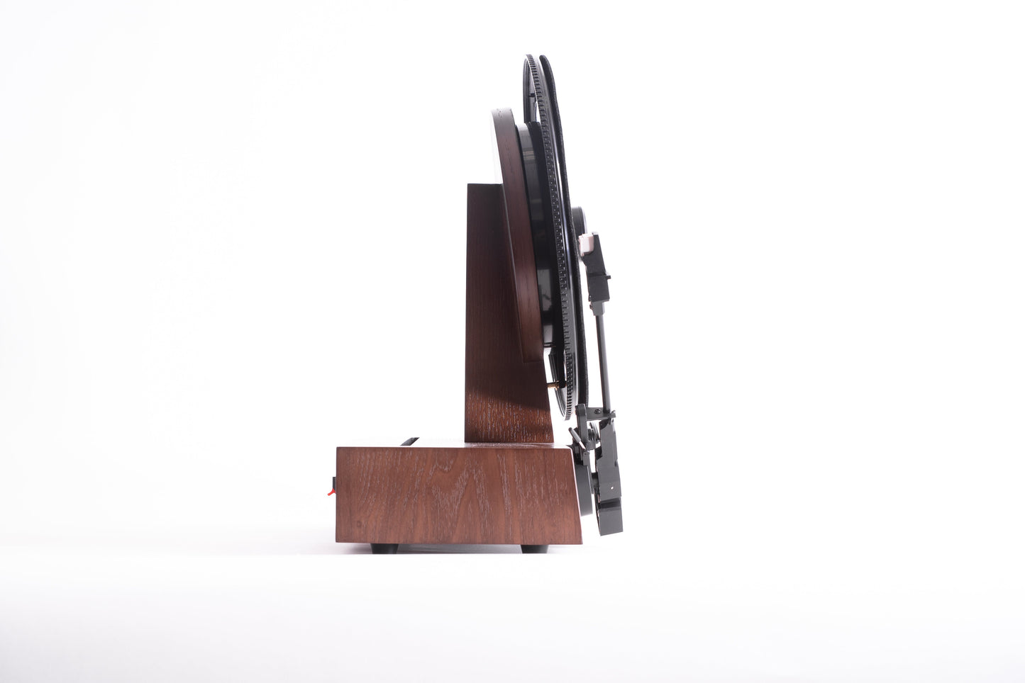 Vertical Vinyl Record Player Mid-Century Modern Fuse Audio GLD