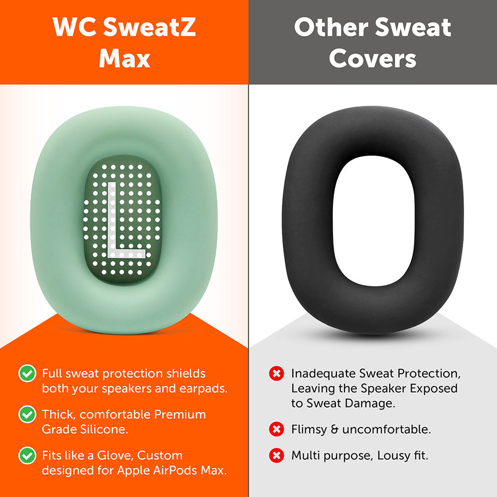 Apple Airpods Max Silicone Sweat Covers Earpads Wicked Cushions