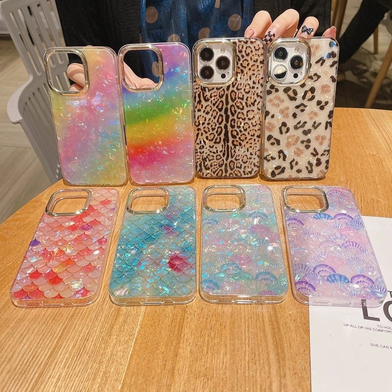 Bling Leopard Full Body Protective iPhone Case