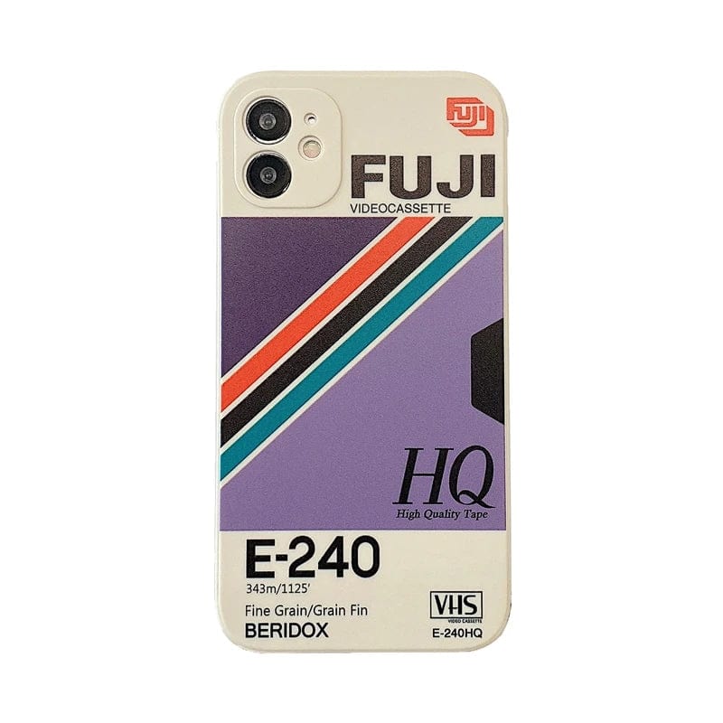 Retro Vibes VHS Label iPhone Case Vogueen