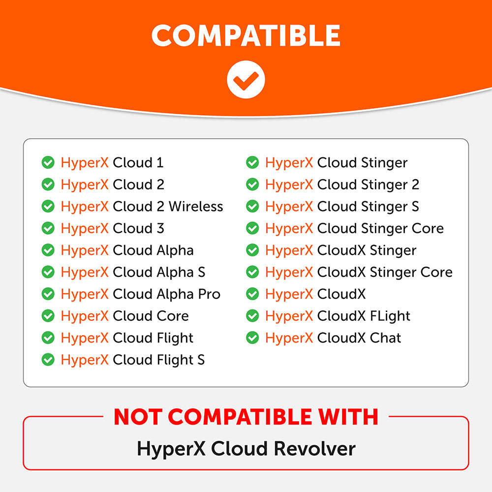 HyperX Cloud FPS Tuned Earpads Gaming WC StealthZ Cloud