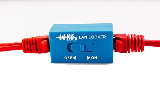 LAN Locker Electro-Mechanical Switch Ethernet Disconnect Device