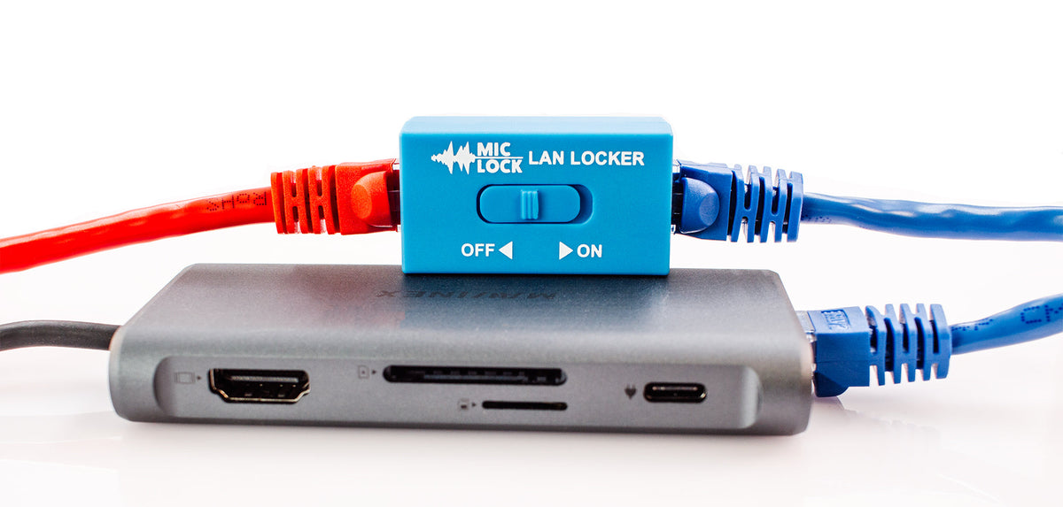 LAN Locker Electro-Mechanical Switch Ethernet Disconnect Device