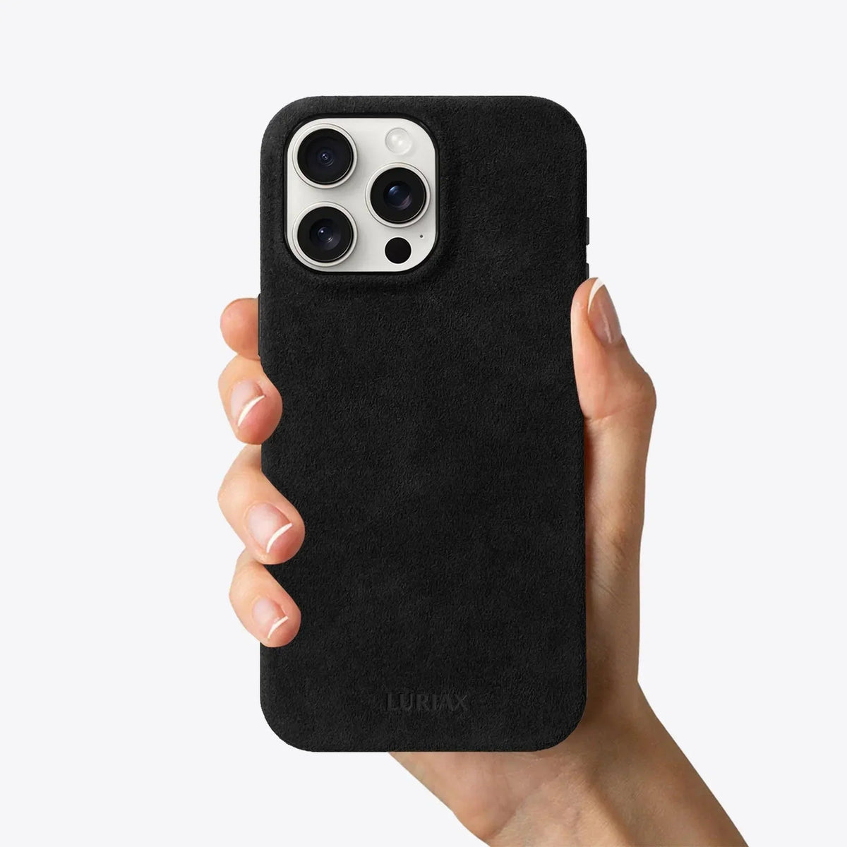 Signature Handcrafted Italian Alcantara Case iPhone 16