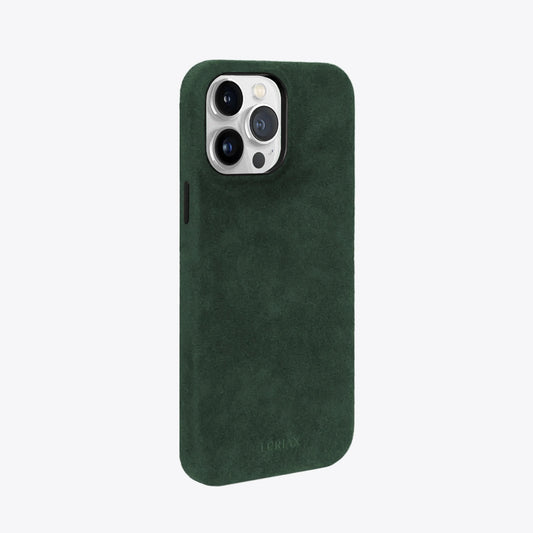 Signature Handcrafted Italian Alcantara Case for iPhone 15 Luriax