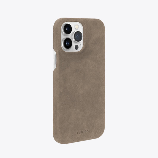 iPhone 15 Slim Minimal Case Alcantara® Luriax