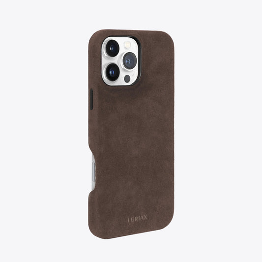 Italian Alcantara® Handcrafted Case iPhone 16 The Signature