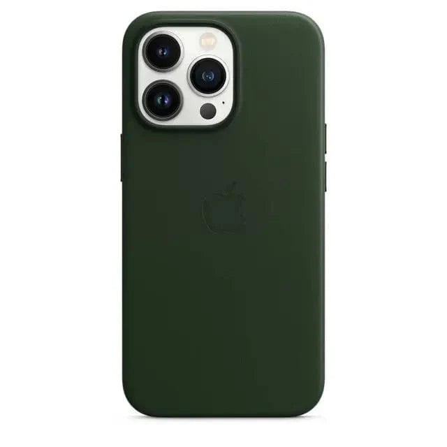 iPhone 12 Leather Case with MagSafe Full Body Protective Cover Apple