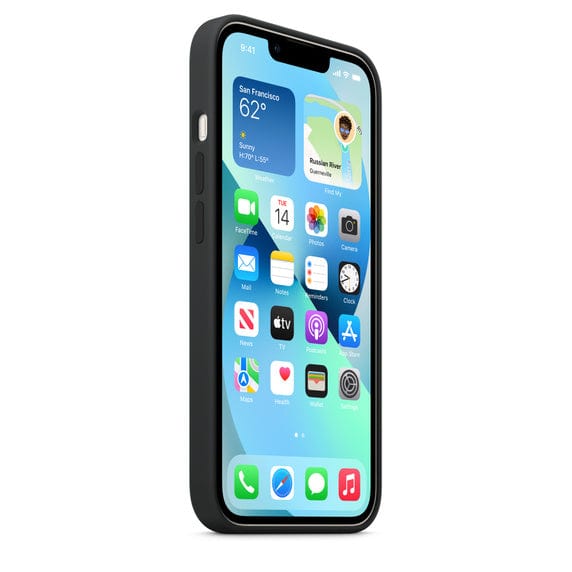 iPhone Silicone Black Protective Case Apple
