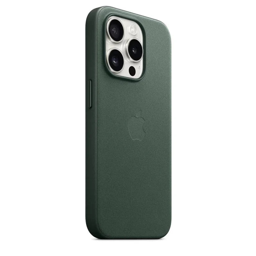 iPhone 15 Leather Case with MagSafe Full Body Protective Back Cover Apple