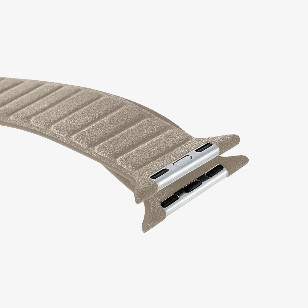 Magnetic Closure Italian Alcantara® Band Apple Watch Luriax